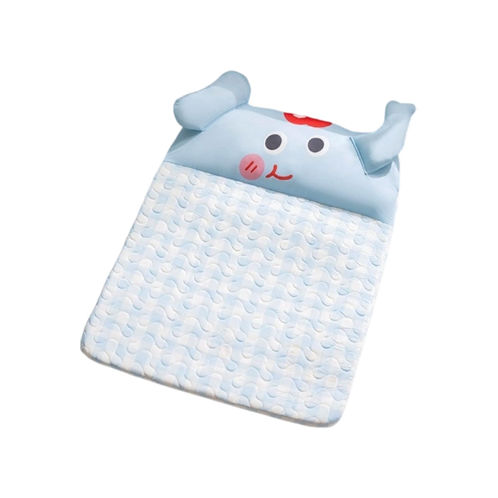Tappetino Refrigerante Cane, 80x60cm Tappeto Rinfrescante per Cani Gatti, Cuccia Refrigerante Lavabile, Cuscino Raffreddamento in Nel Caldo Estate,con imbottitura per Animali di Piccola Media Grande