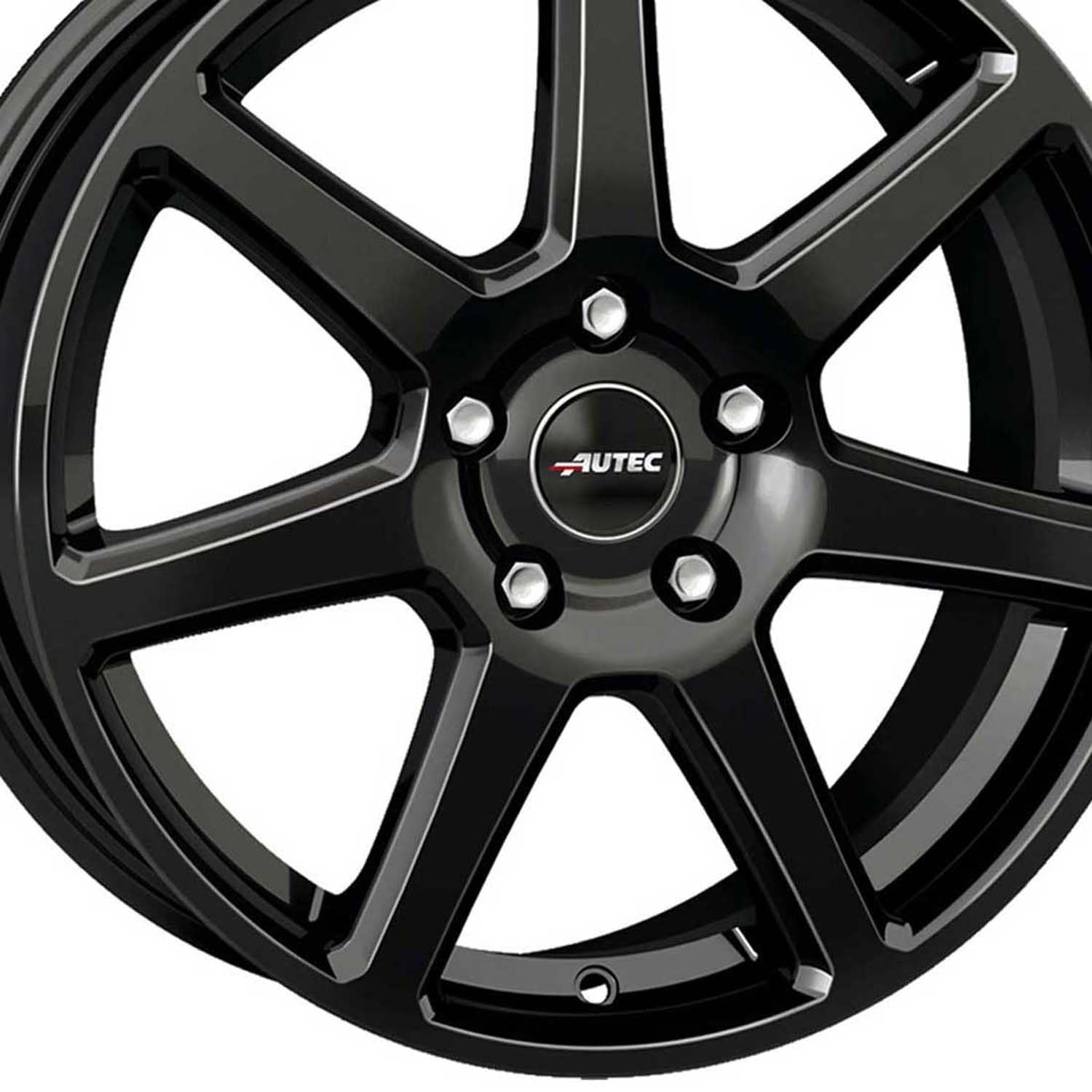 4x Llantas AUTEC TALLIN ECE 6.5x16 ET41 5x112 Schwarz