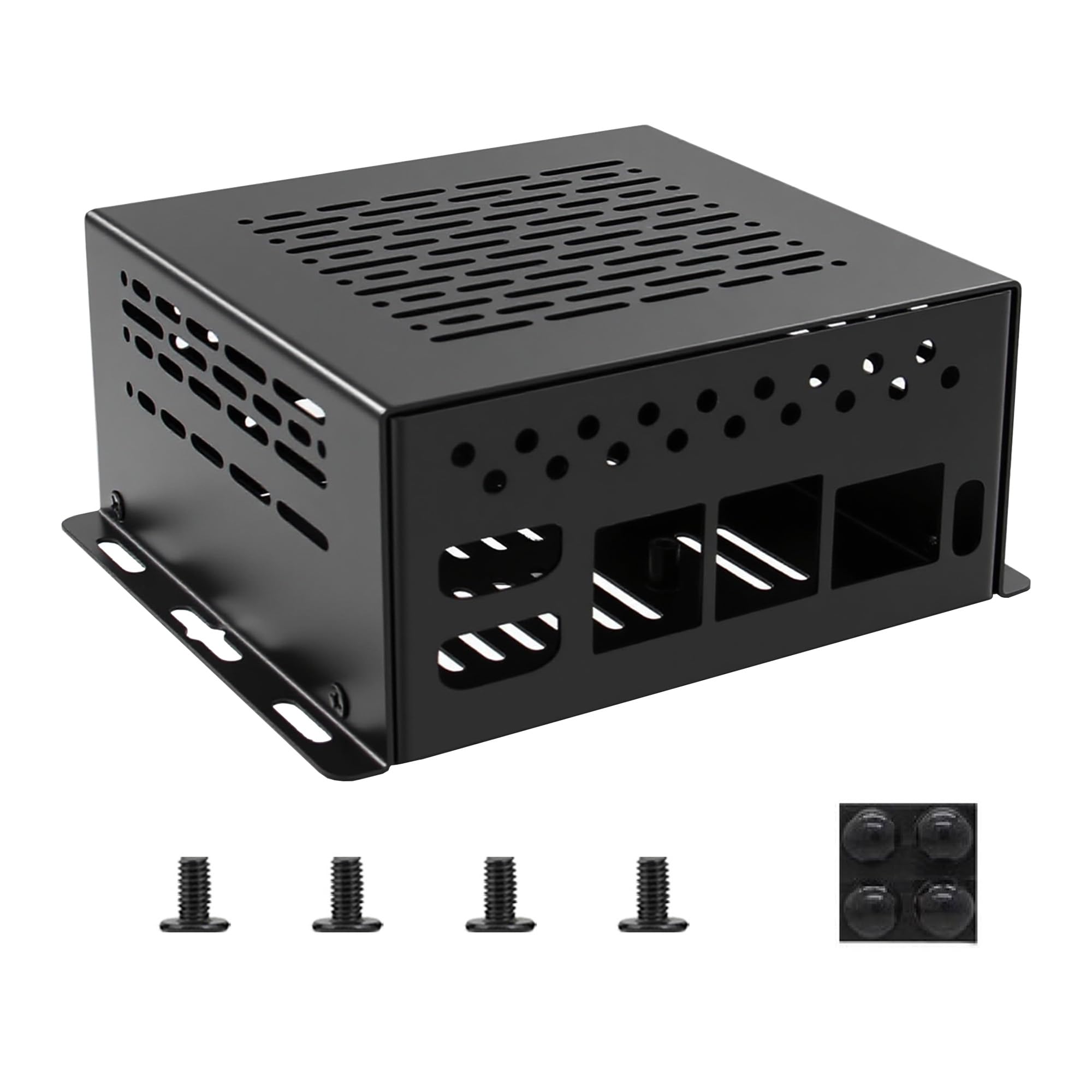 Geekworm X1500-C1 Metal Case for Raspberry Pi CM5 and X1500/X1501 IO Carrier Board-picture-10