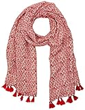  ctta caminatta E30 Fulár, Rojo (Rojo 08), One Size (Tamaño del Fabricante:Unica) para Mujer