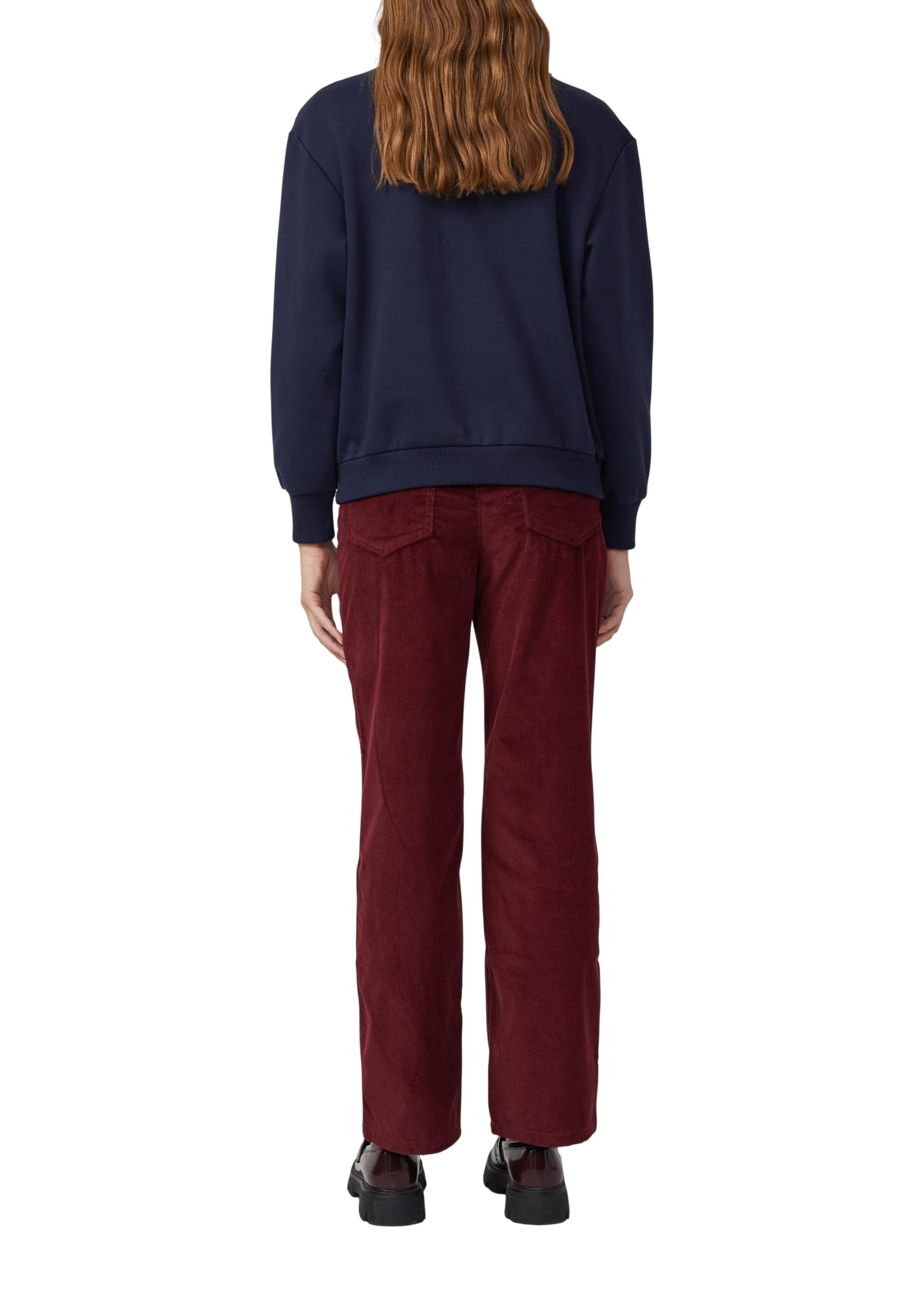 s.Oliver Damen Cord Hose Cordhose/Regular Fit/Mid Rise/Straight Leg