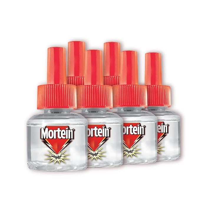 Mortein 45ml x 6 (Buy 4 Get 2 Free) – SmartPlus Mosquito Repellent Refill | Mosquito Repellent & Killer | 100% Protection from Dengue Mosquitoes, Pack of 6 at Rs. 269