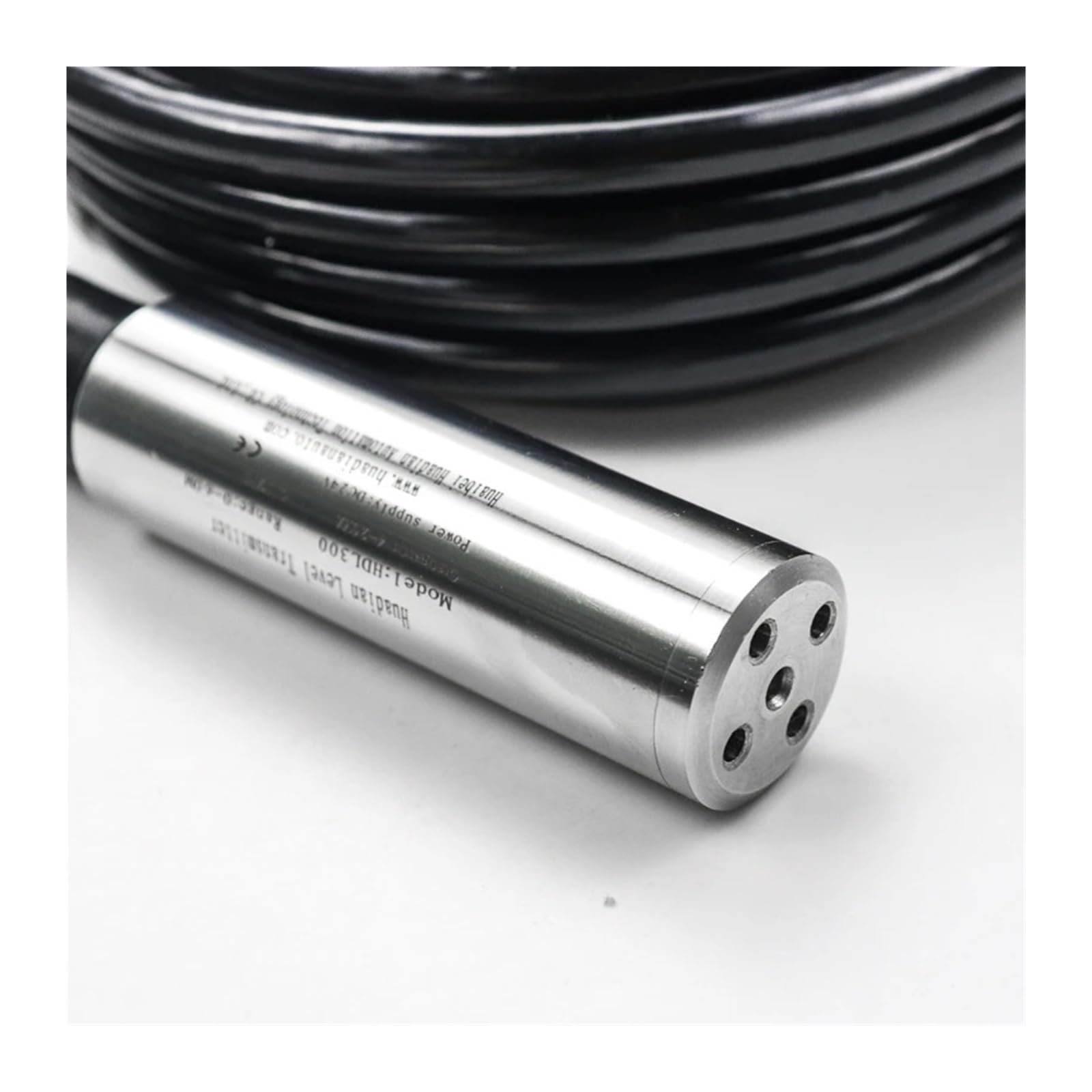 PXQCHAVLN SS 304 Probe Hydrostatic Level Sensor Deep Water Well Meter 0.5-4.5V DC 30m Range(40m Range)