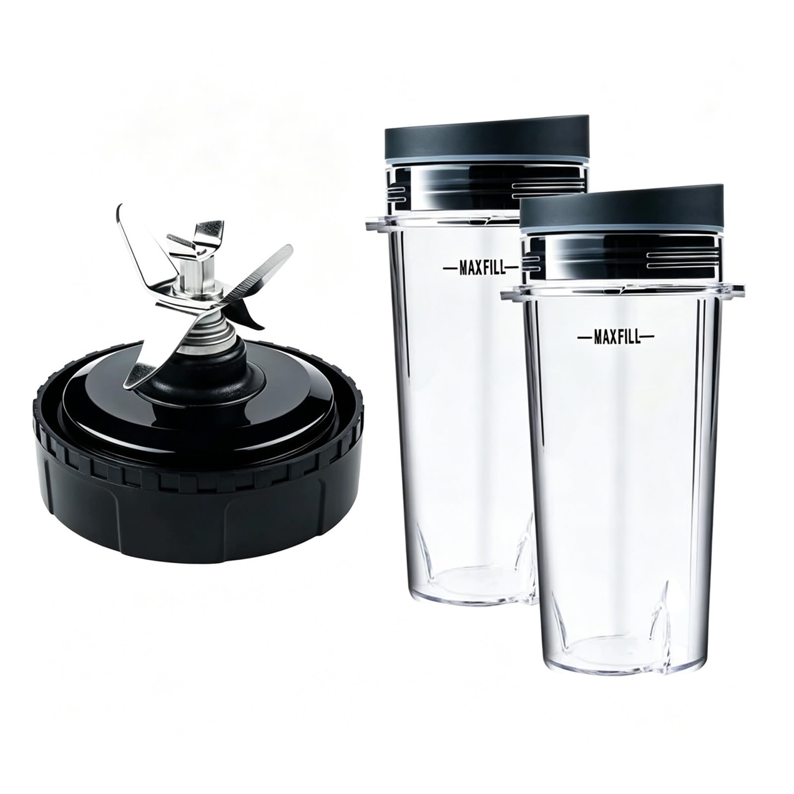 Tasse 16 OZ pour blender Ninja BL660 BL770 avec 2 couvercles
