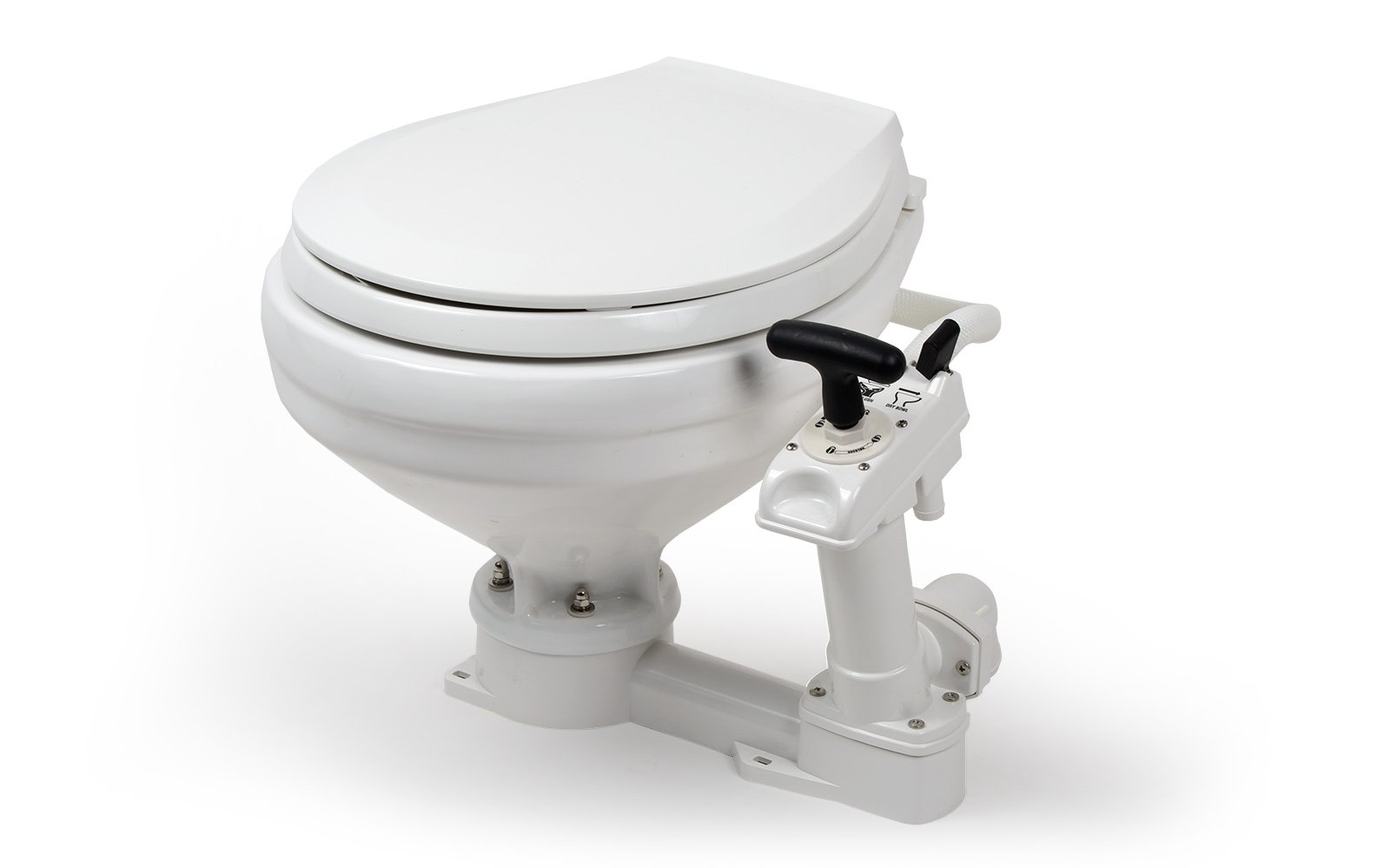 Bootstoilette mit Handpumpe Boardtoilette Toilette Boot WC