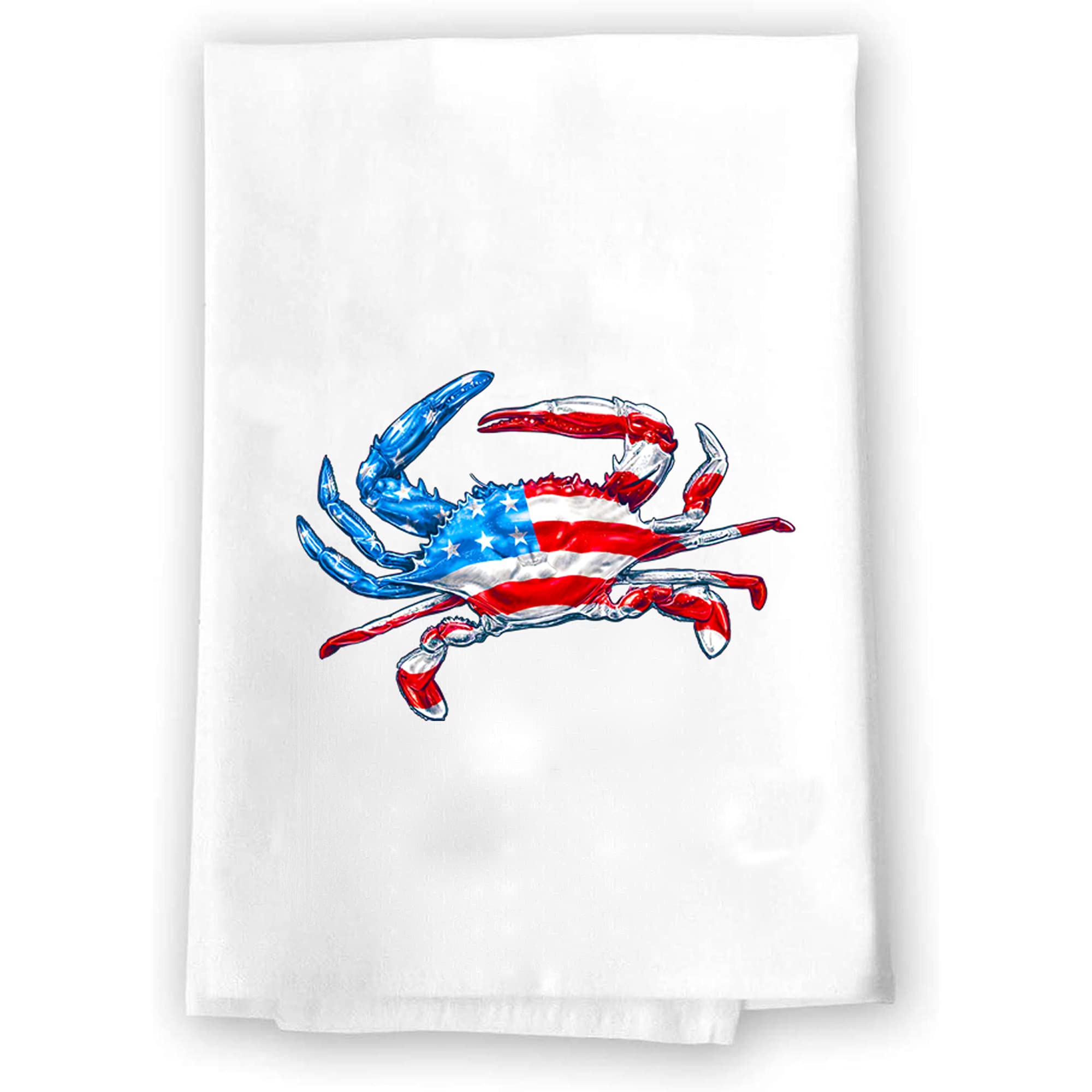 Memorial Day 4th of July Summer Home Decor Decorative Kitchen and Bath Hand Towels | American Flag | Spring Fall Accents | Red White and Blue Towel Home Holiday USA Decorations