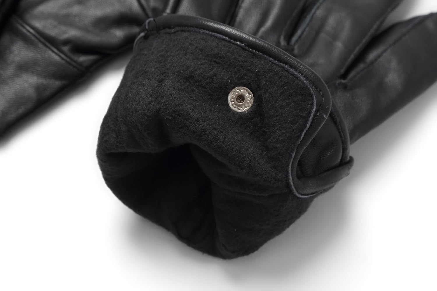 REED Men's Genuine Leather Warm Lined Driving Gloves - Touchscreen Texting Compatible - Image 9