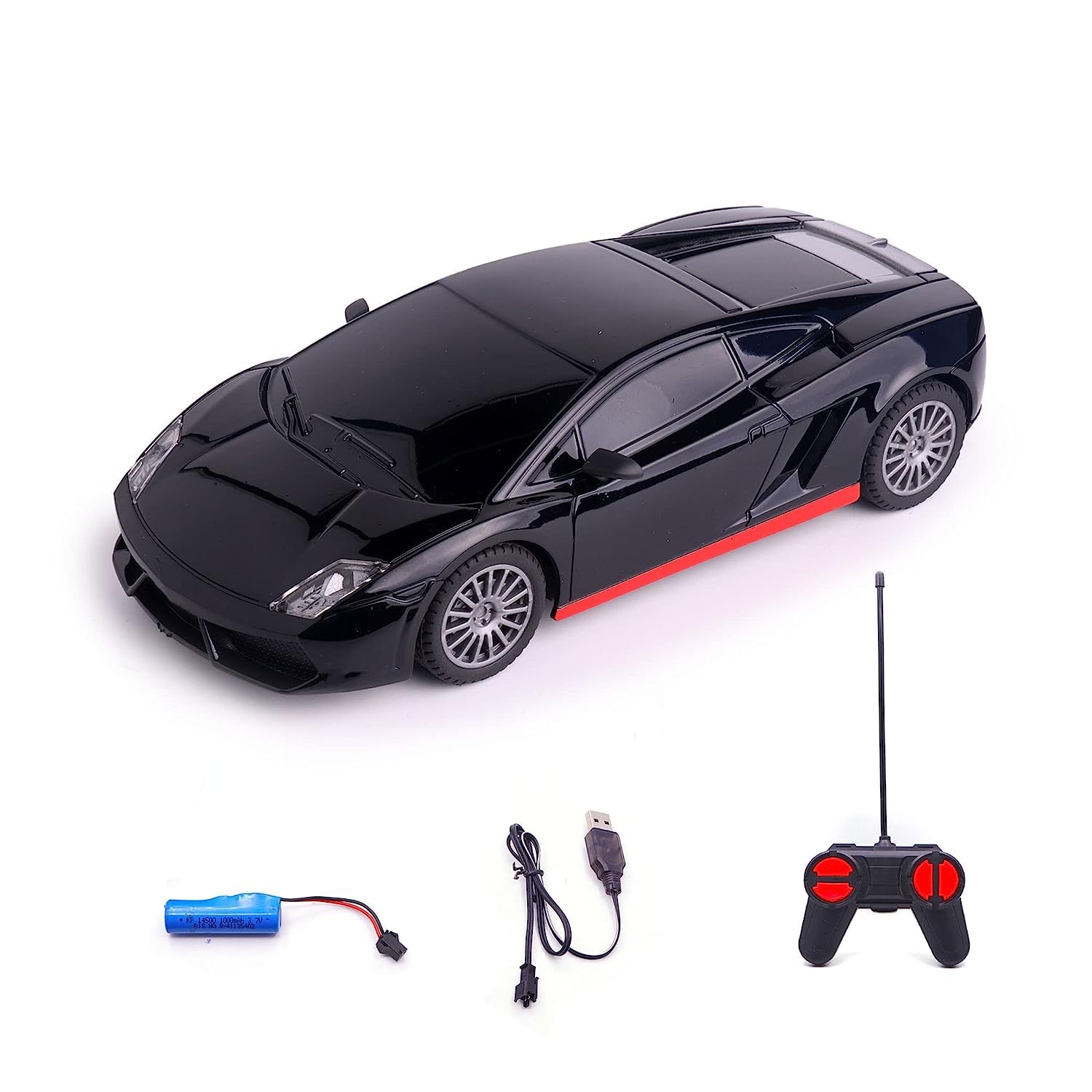 WireScorts Rechargable Remote Control Car, High Speed Mini 124 Scale