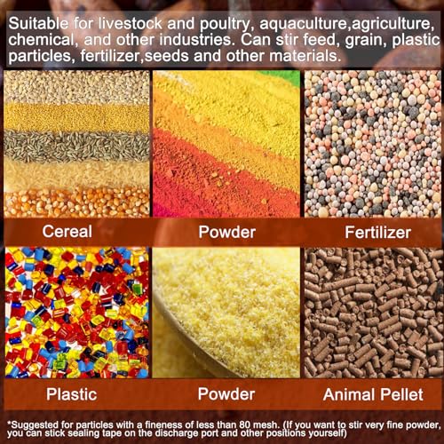 HayWHNKN-220lbs-Dry-Powder-Mixer-Blender-Feed-Mixing-Machine-for-Food-Grain-Plasctic-Particle-Granular-DryWet-Powder-Mixer-Stainless-Steel-3KW-110V