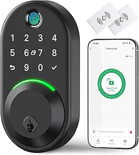 Smart Deadbolt Door Lock with Keypad:Yam...