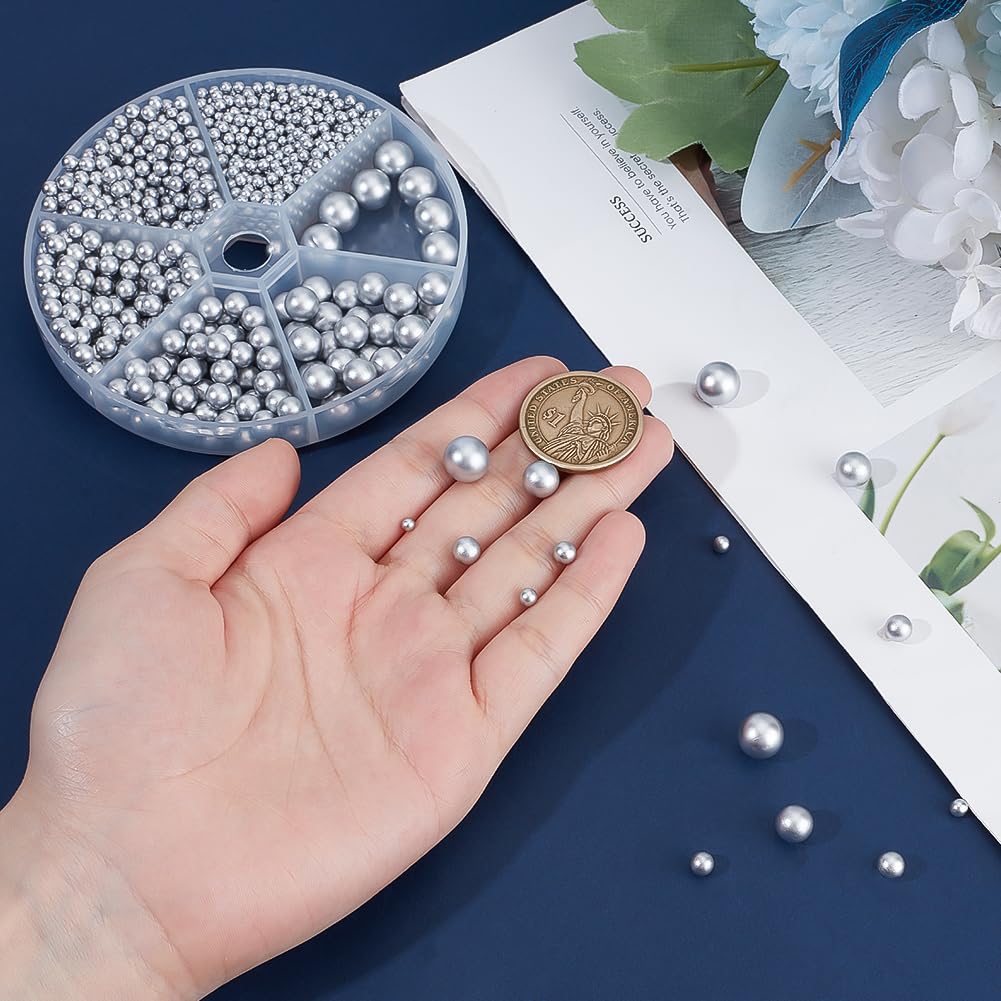 1070 Perle Senza Fori PandaHall - 6 Misure Per Decorazioni E Riempitivi Vasi - Foto 10