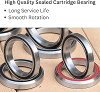 Vista 4 de Auriculares para bicicleta de 41.8/2.047 in, IS42 / IS52 (integrados), con rodamientos sellados para tubo de dirección de horquilla recto y cónico