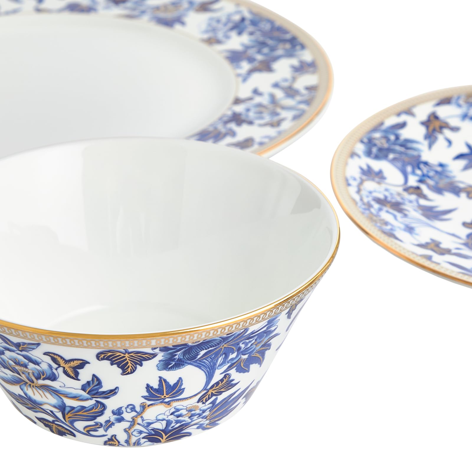 ［新品］ウエッジウッド ハイビスカス　デザートプレート　英国製　希少限定品 ウェッジウッド（Wedgwood） ハイビスカス プレート 20cm