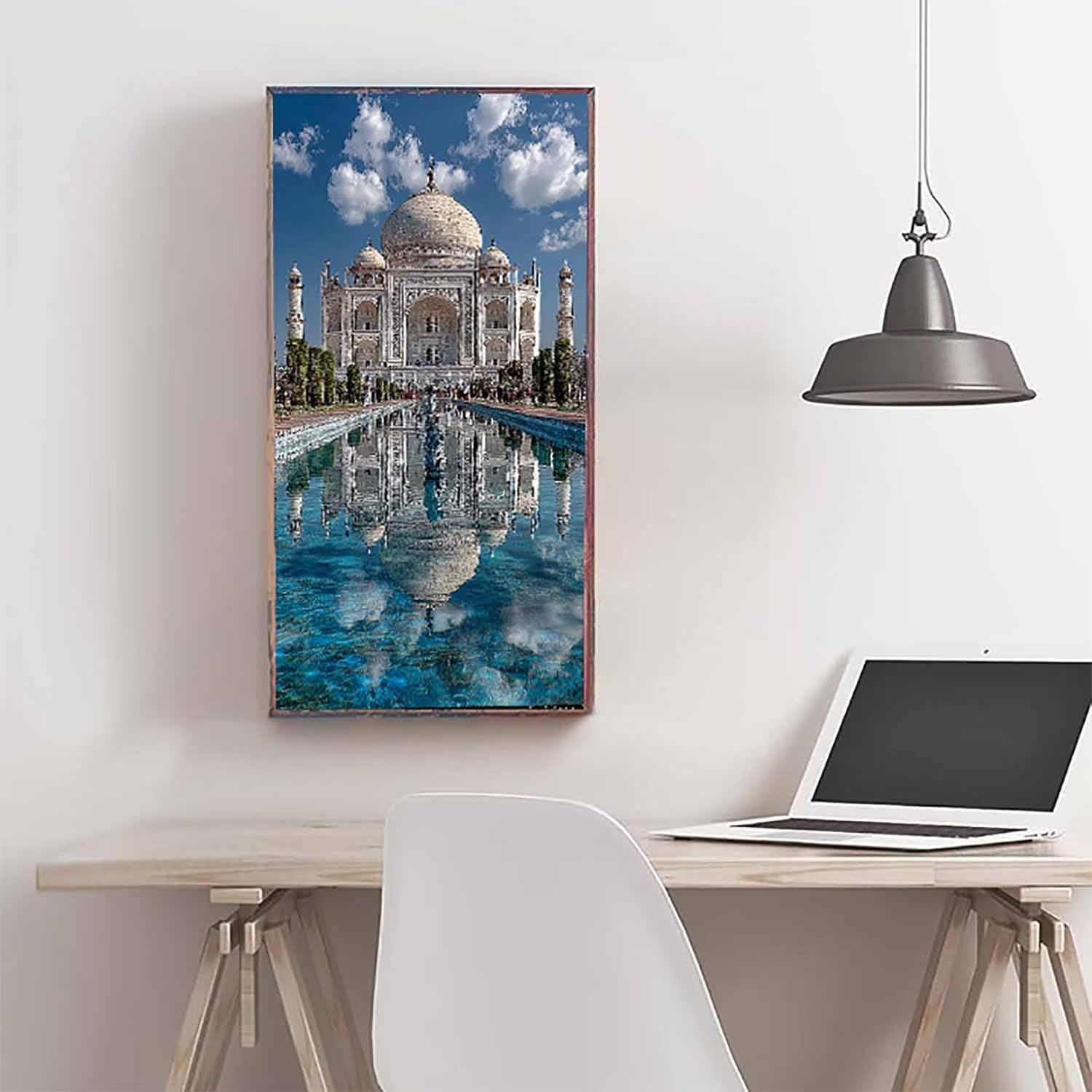 Zestawy artystyczne z motywem krajobrazu dla dorosłych, malarstwo diamentowe, architektura, kryształowe zestawy artystyczne, dla dorosłych, dzieci, DIY, 5D, kwadratowe, pełne wiercenie, klejnot