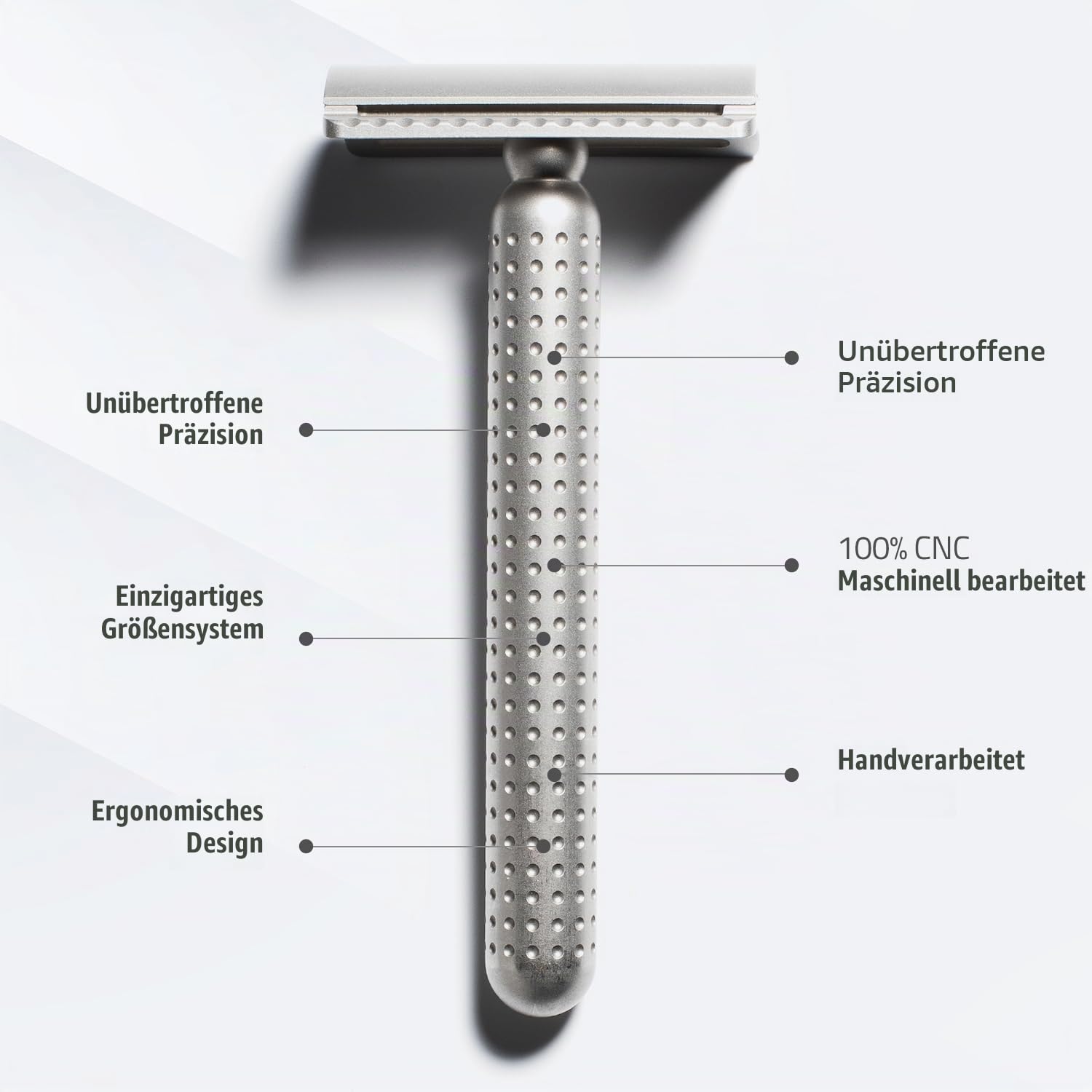 Tatara Masamune Double Edge Safety Razor | Stainless Steel | Eco-friendly | Premium (Matte, Closed Comb)