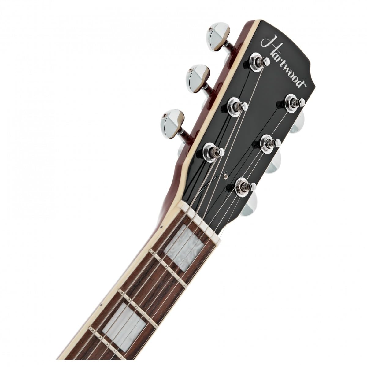 Hartwood Chitarra semiacustica Revival Legend TR, Tealburst | Toni Profondi e Risonanti dal Corpo in Tiglio, Braccio Tremolo Integrato per Vibrato Sfumato, Semi-Cavo, Tealburst