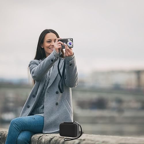 Miniatura 6 de Leayjeen Funda para cámara digital compatible con YISENCEHICSHONTrsunowZNIARAKLRawiemy cámara digital impermeable de alta definición subacuática,