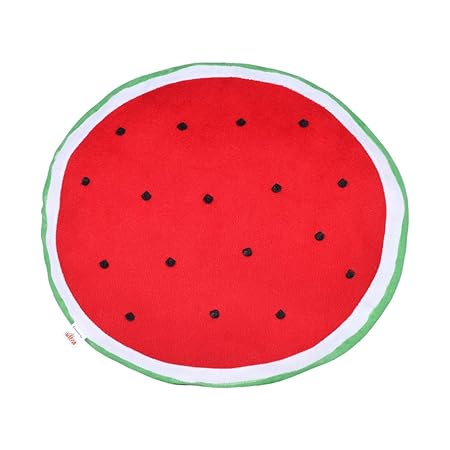 Ultra Soft Watermelon Fruit Design Cushion Pillow, 15 inches
