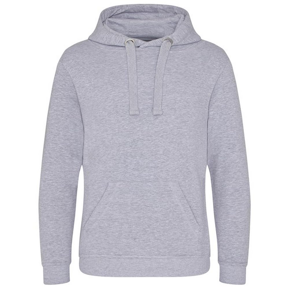Just Hoods Unisex Gris Heavy Hoodie Graduate