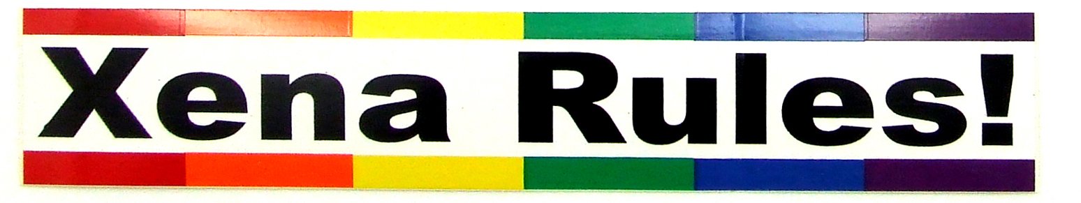 MooLuxe Sticker - Bumper - Xena Rules