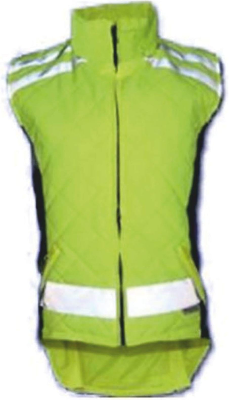 FASI 01192002 Safety Vest Quilted Vest 3M Reflex Size XL - Neon Yellow