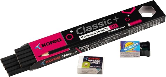 Kores Classic + Premium pencils - Pack of 5 boxes