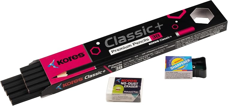 Kores Classic + Premium pencils - Pack of 5 boxes