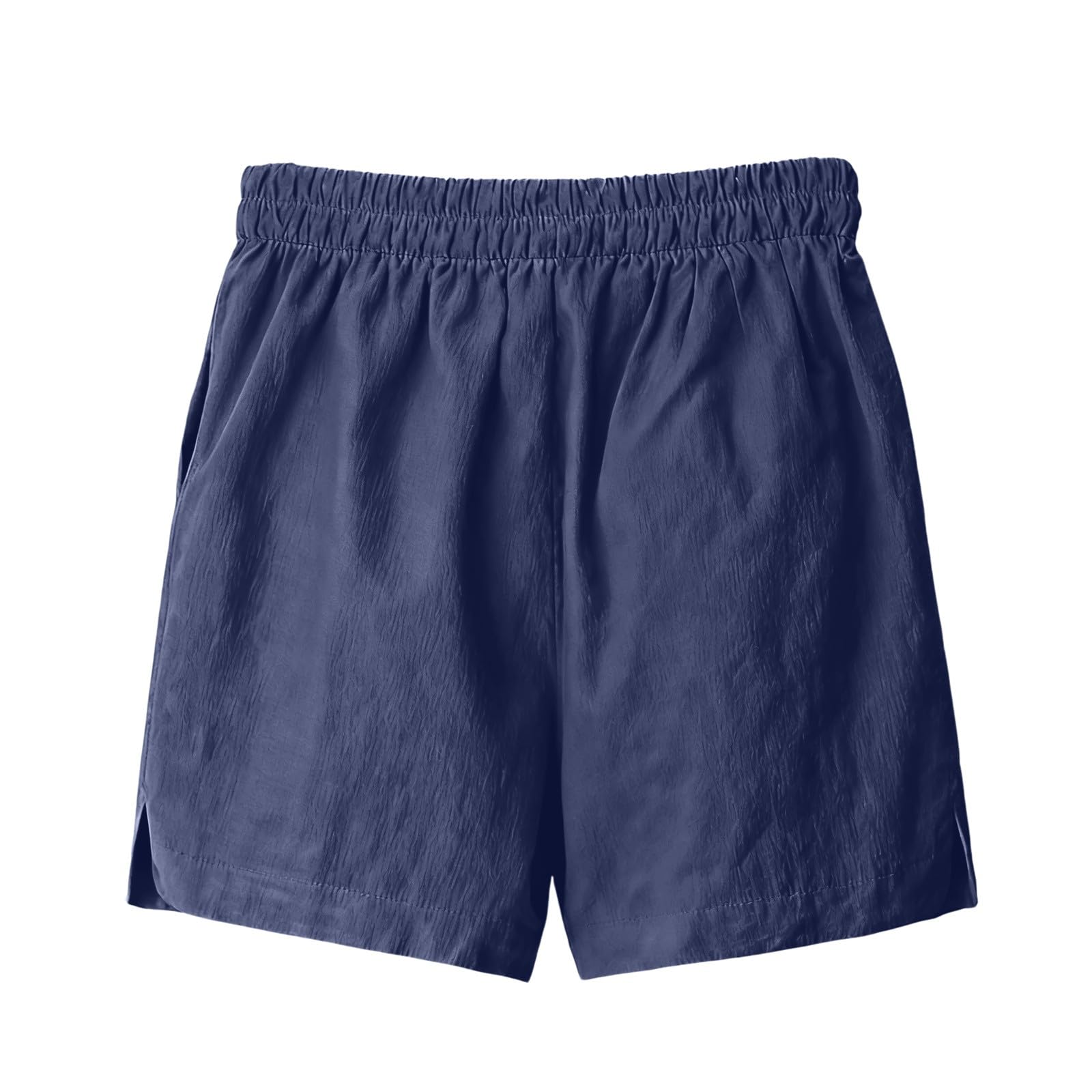 Generisch Pantaloncini da donna invernali, eleganti, casual, con elastico in vita, cotone, taglie forti, vacanze al mare, abbigliamento estivo alla moda 2025