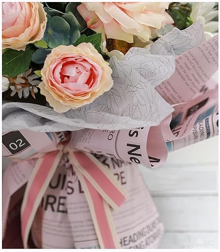 Miniatura 2 de Hojas de papel de envoltura de pañuelos de flores, materiales de embalaje de ramo coreano, suministros de floristería, zapatos, ropa, pasteles,