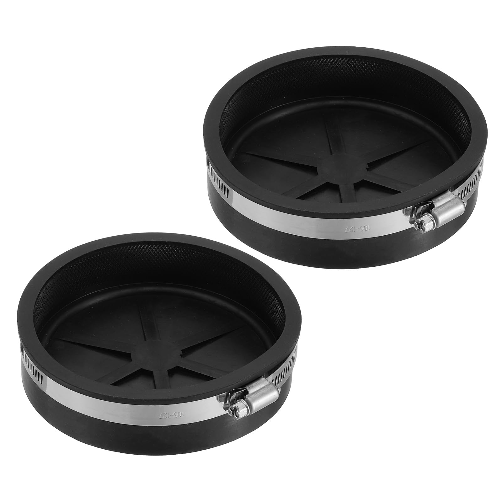 PATIKIL 4 Inch PVC Pipe Cap