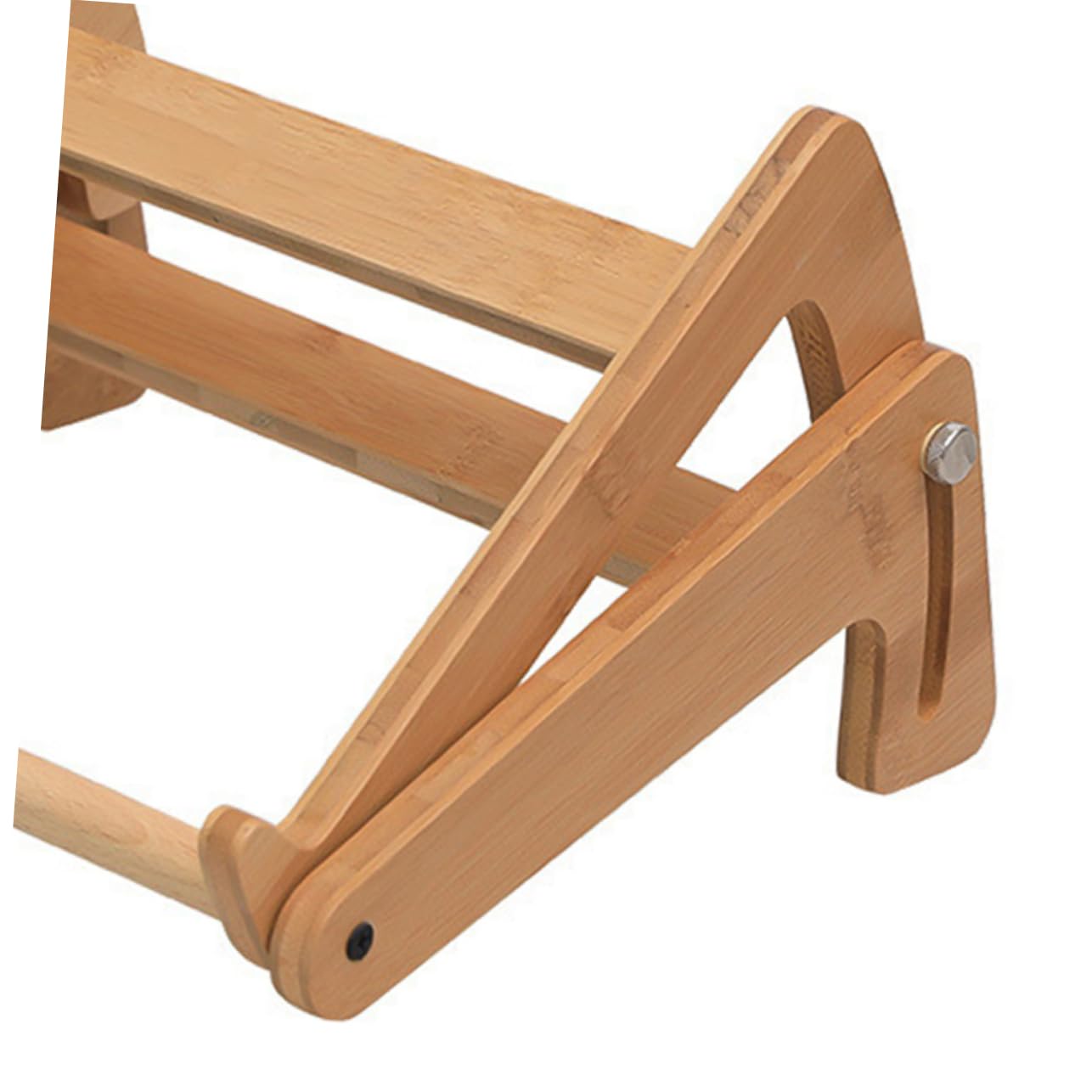 NUOBESTY Supporto Portatile per Laptop in Legno Regolabile Design Ventilato, Pieghevole e Leggero, Accessorio per Computer Adatto a Notebook da 13 a 15,6 Pollici per Uso Casa e Ufficio
