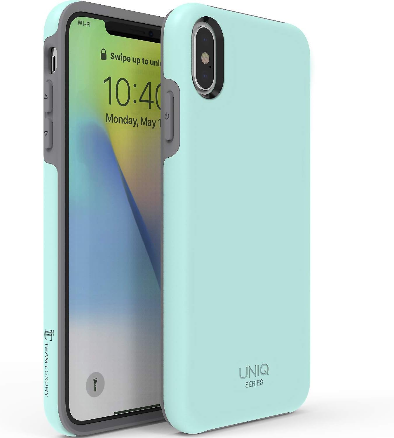 TEAM LUXURY Designed for iPhone 13 Case/iPhone 14 Case, [Ultra Impact Resist] Shockproof Rugged [Anti-Scratch] Protective Case for iPhone 13/14 Phone Case Cover 6.1 Inch, (Navy Blazer)