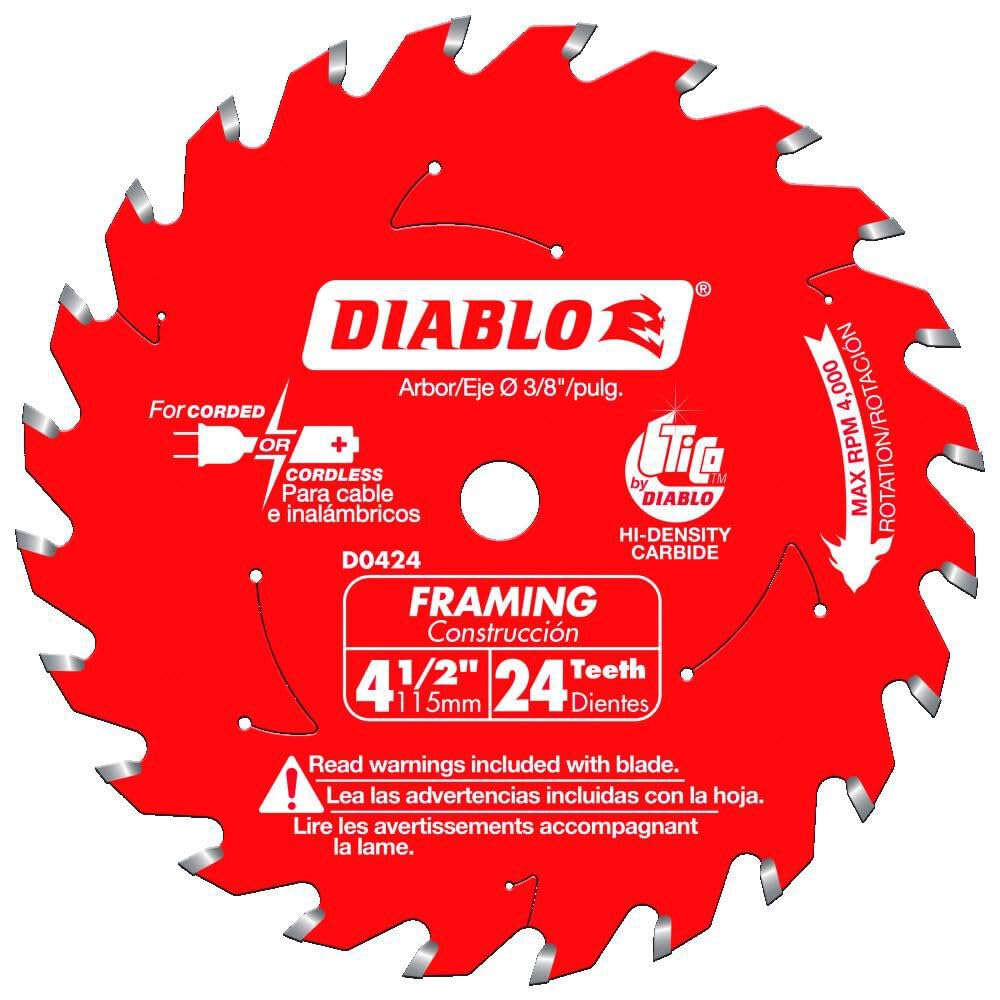Diablo FRAM Saw BLD 24T 4-1/2"
