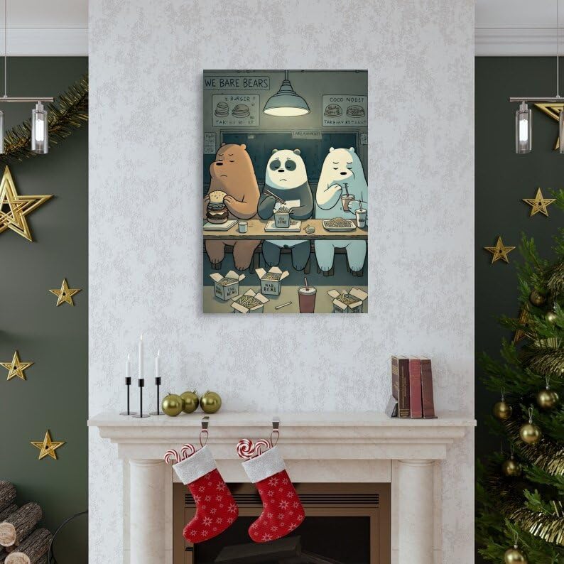 Miniatura 6 de CLBCIHWFN We Bare Film Bears - Pósteres de arte en lienzo de película retro para habitación, estética y pared, decoración de sala de estar, póster