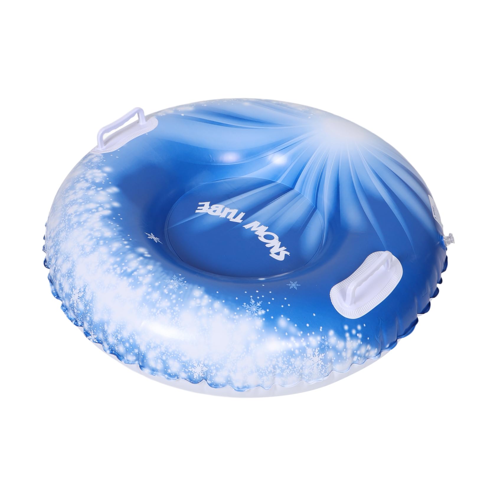 HANABASS Inflatable Snow Tube Sled for Toddlers Foam Sleds for PVC Outdoor Tube with Handles Safe Winter Sports for Kids
