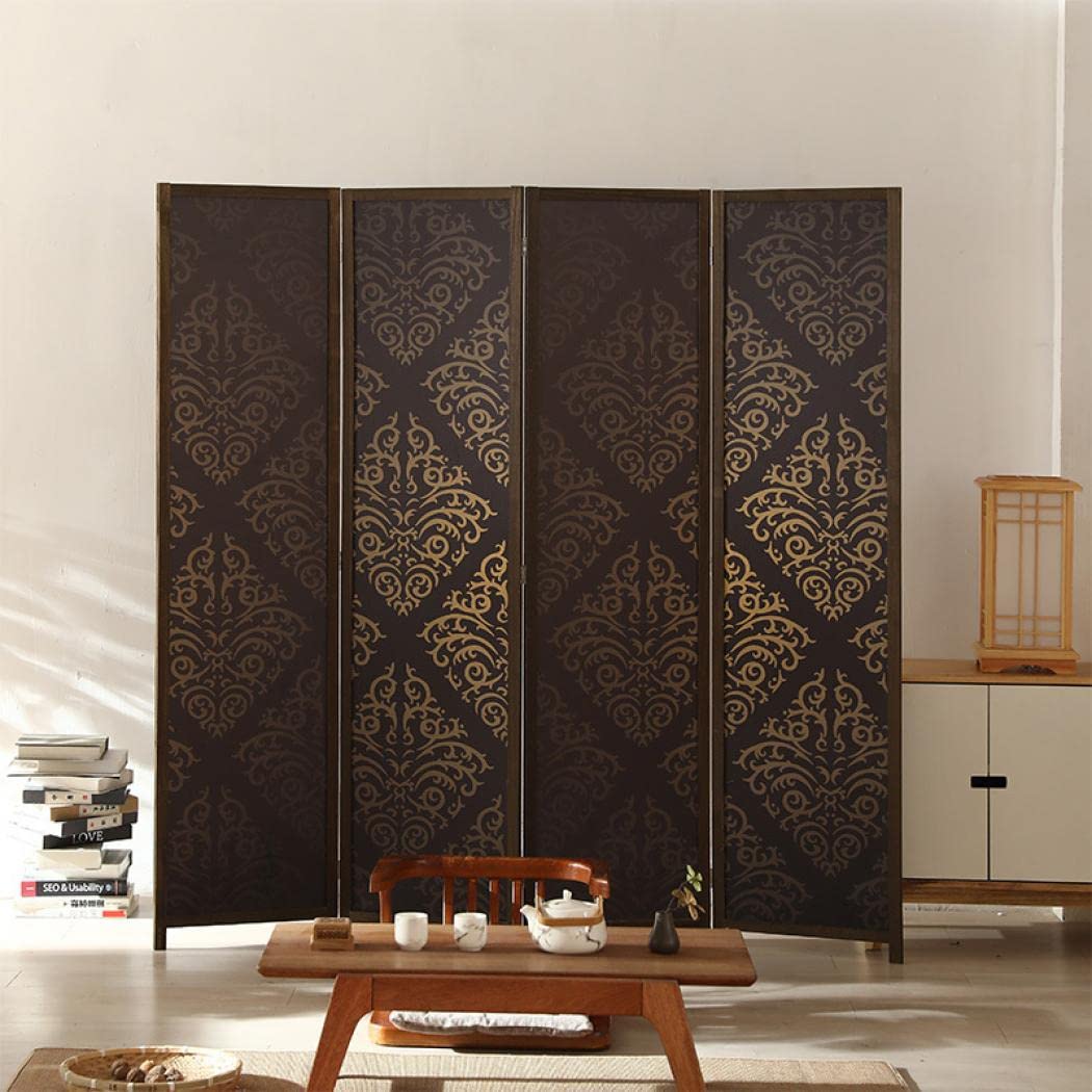 昭和レトロ　木製　和風　衝立　四連折りたたみ 昭和レトロ 木製 和風 衝立 四連折りたたみ レトロ ￼和風、屏风