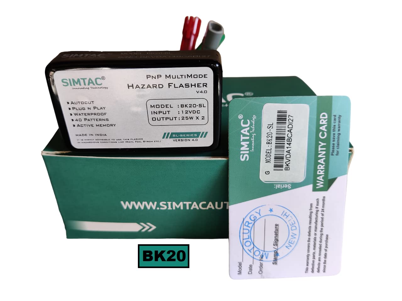 Buy MOTOLURGY® SIMTAC Hazard Flasher/Indicator Flasher/Indicator Blinker For KTM DUKE 125cc