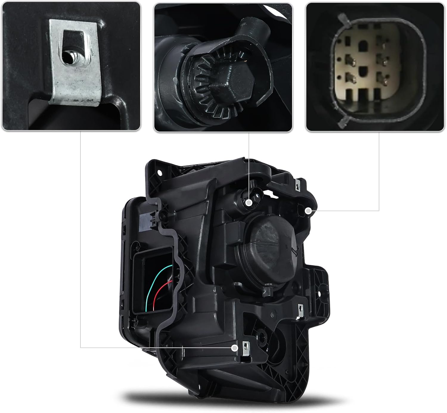 Headlight Headlamp Assembly Fit for 2019 2020 2021 2022 Chevy Blazer, Headlamp for Chevrolet Blazer Replace for GM2503492 84788650, Right Passenger Side