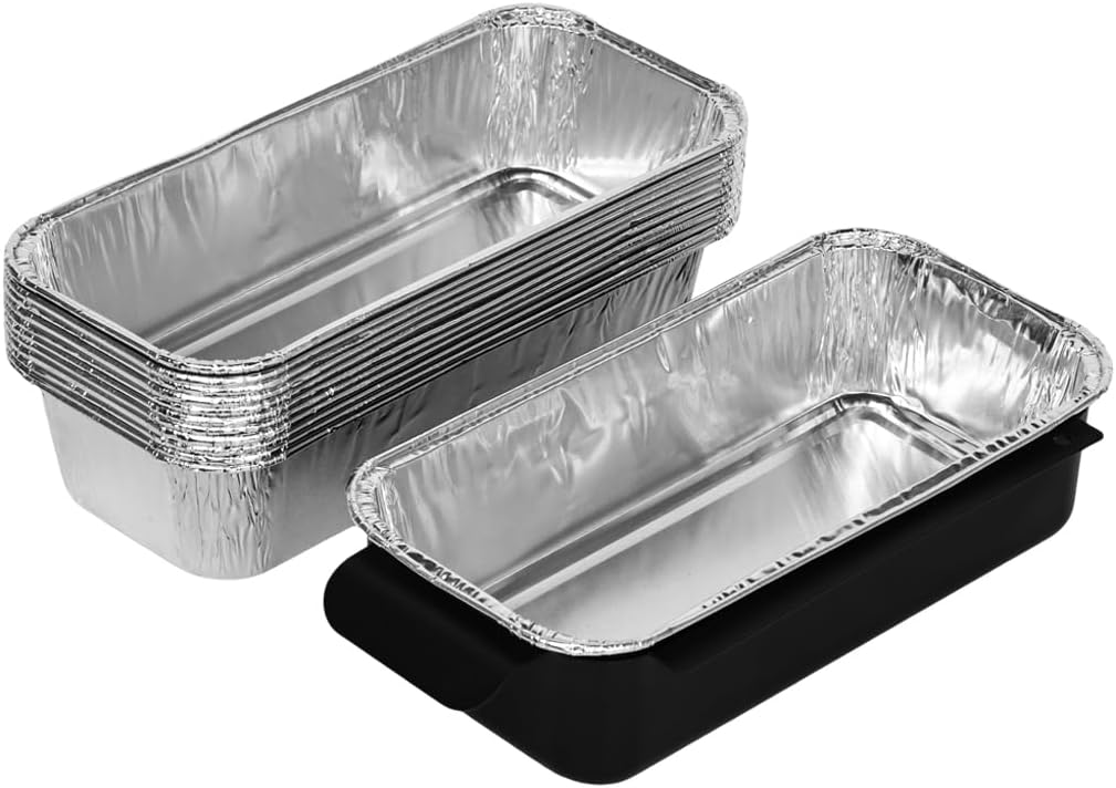 Drip Pan Replacement for CharBroil Grill 9328812P06 Grease Tray for Char Broil G416-0015-W1 with 12 Pack Aluminum Foil Liner