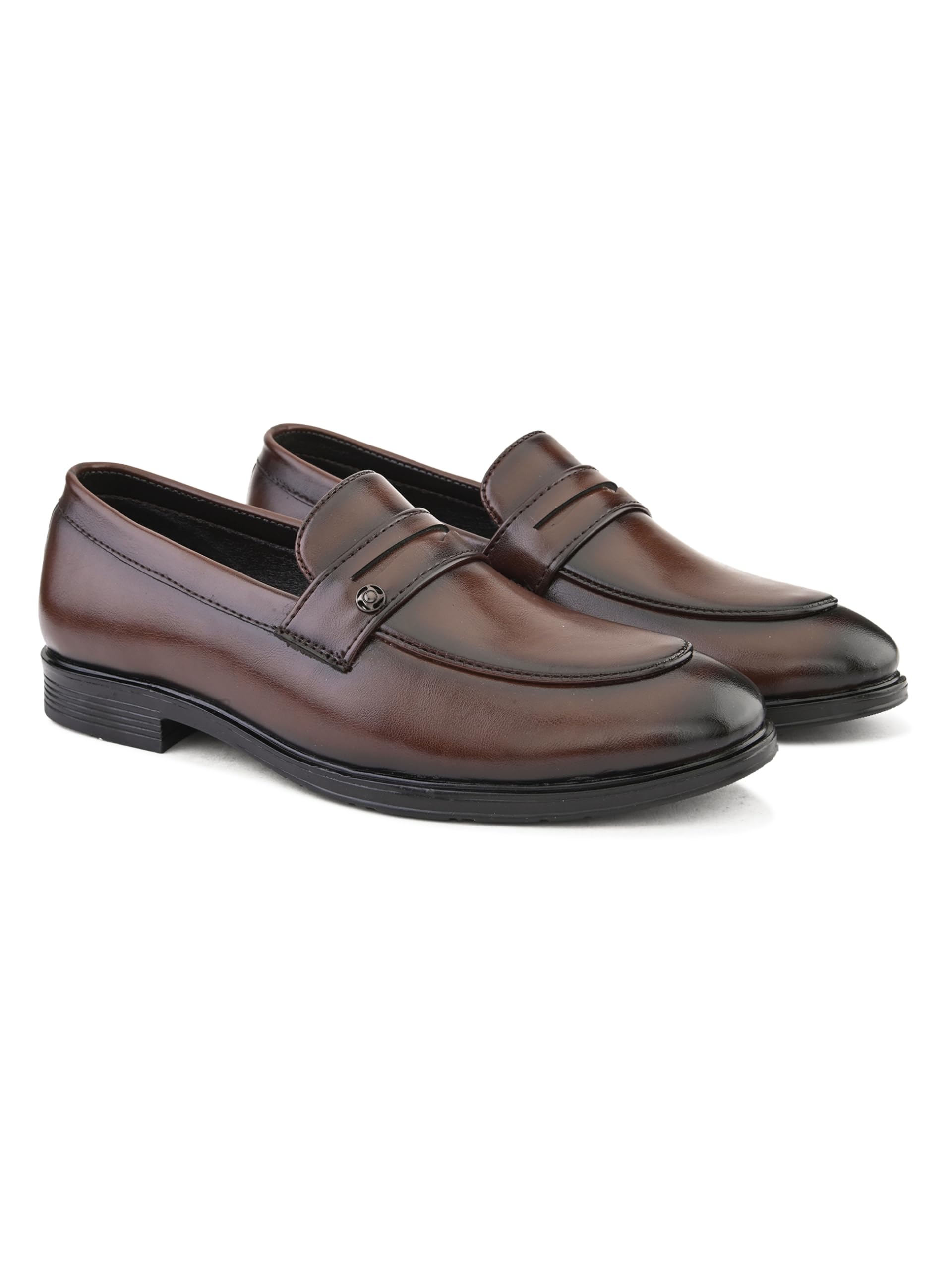 stanphord Mens Rogue Tassels Classic Slip-On Penny Loafers | Stylish PU Leather Formal Shoes for Office Lightweight & Comfortable Moccasins for Daily Use-picture-45