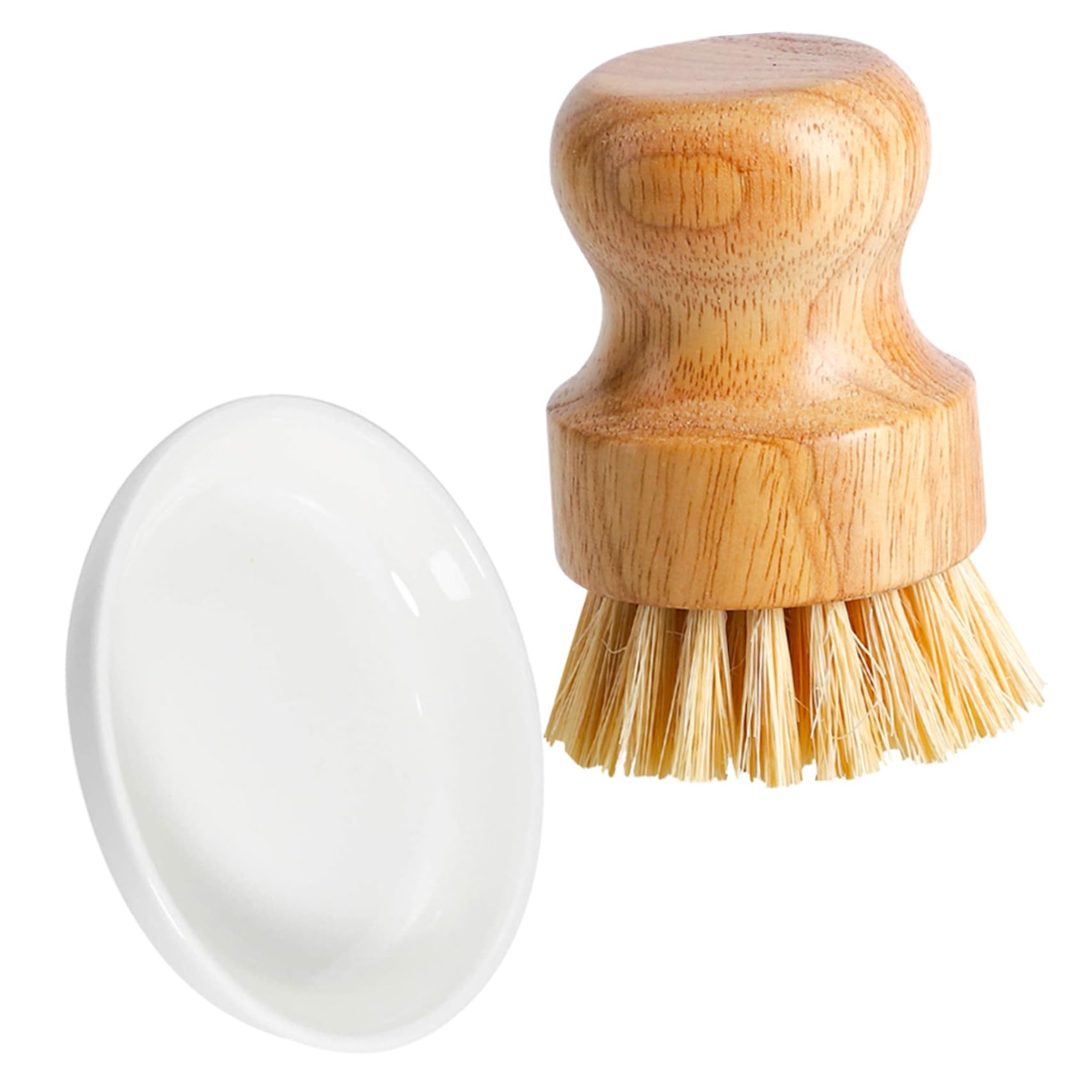 FRCOLOR 3 Juegos Cepillos de Limpieza para Cocina Cepillo Multi Funcional de y Cerdas Densas para Fregar Platos Sartenes y para Hogar y Restaurantes