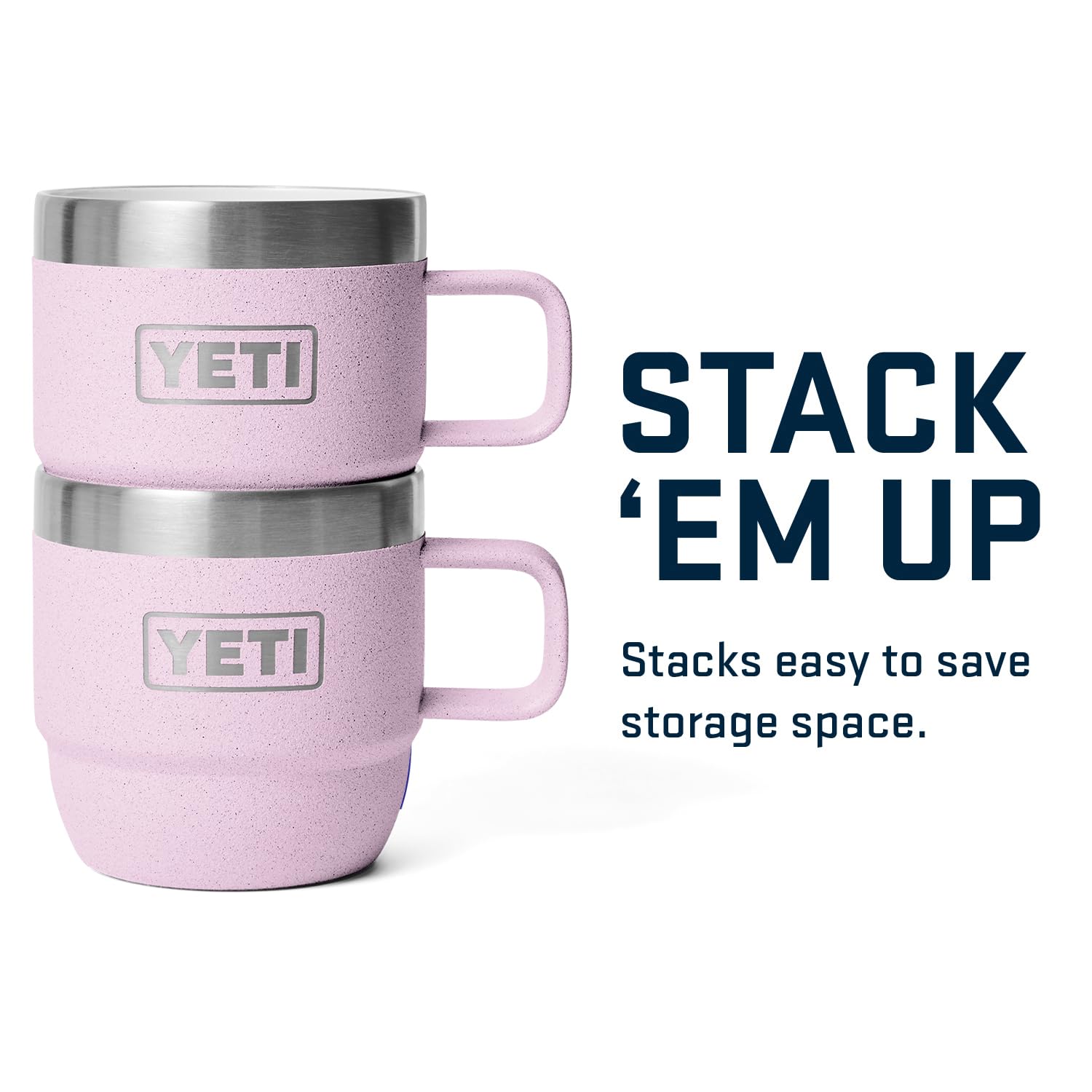 YETI 6oz STACKABLE CUPS ピンク Yeti Rambler 6 oz. Stackable Mugs 2 Pack | Rogers Sporting Goods