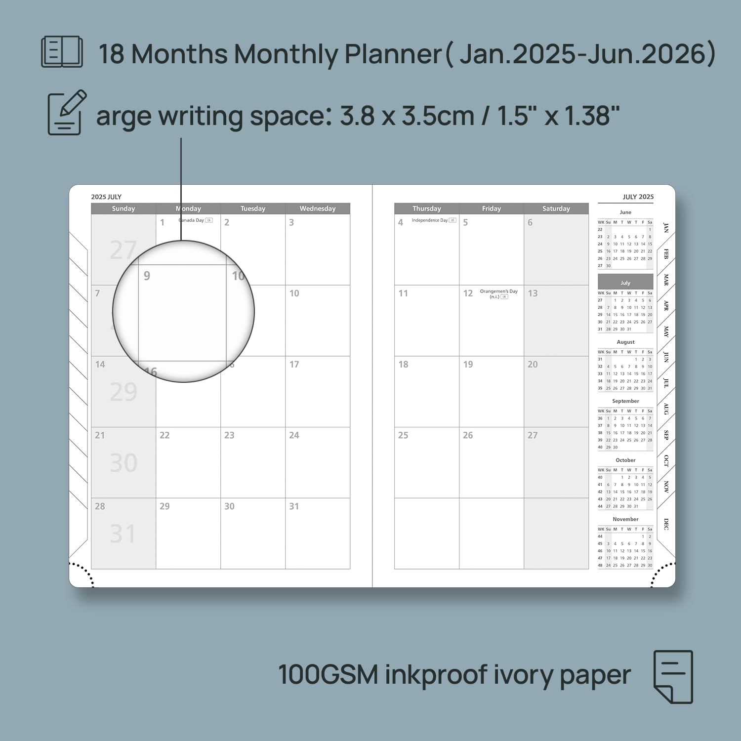 Calendario Junio 2026 - Para Imprimir Gratis