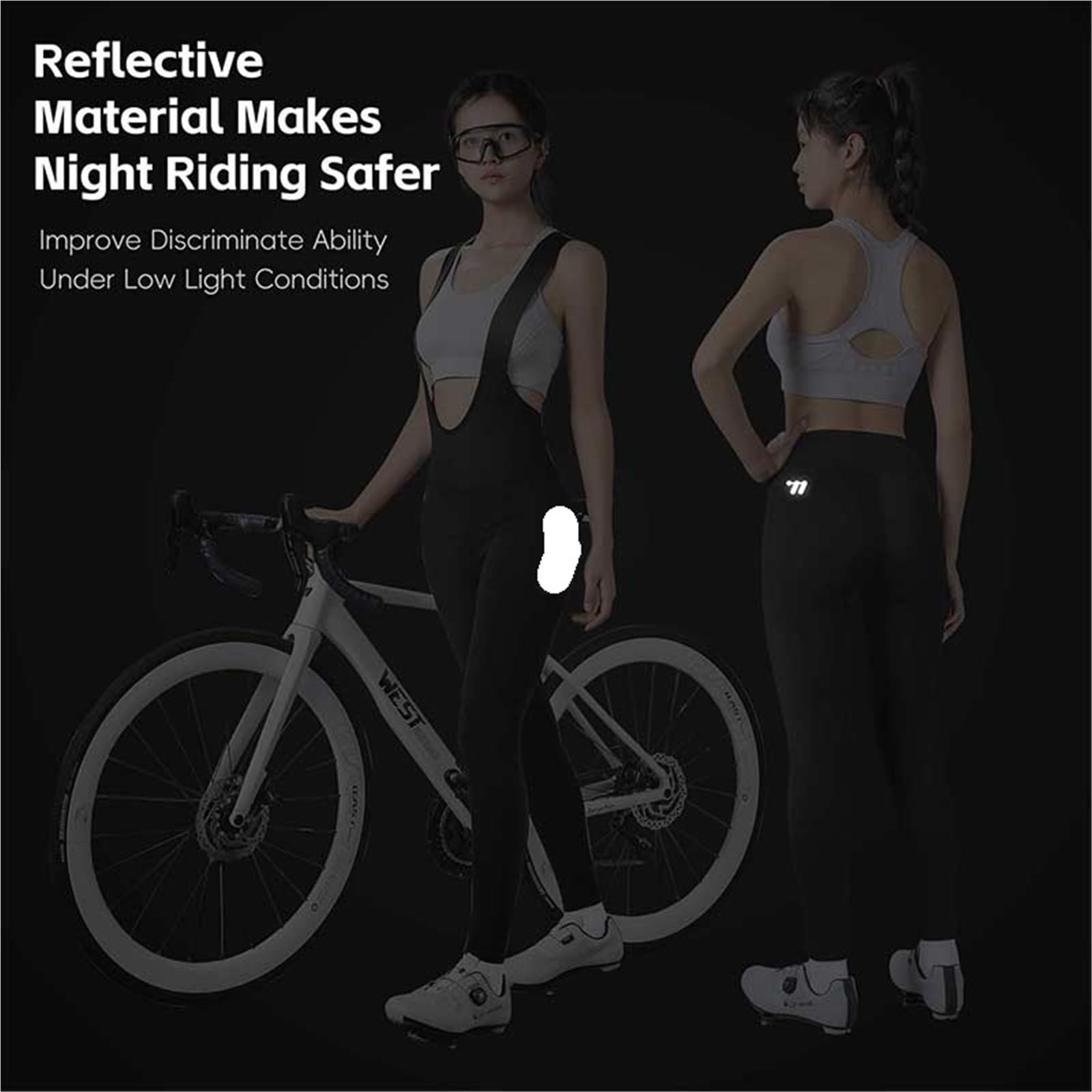 Collants de Cyclisme en Polaire Thermique for Hommes et Femmes, Pantalons Longs d'équipe Professionnelle, Automne Hiver pour VéLo