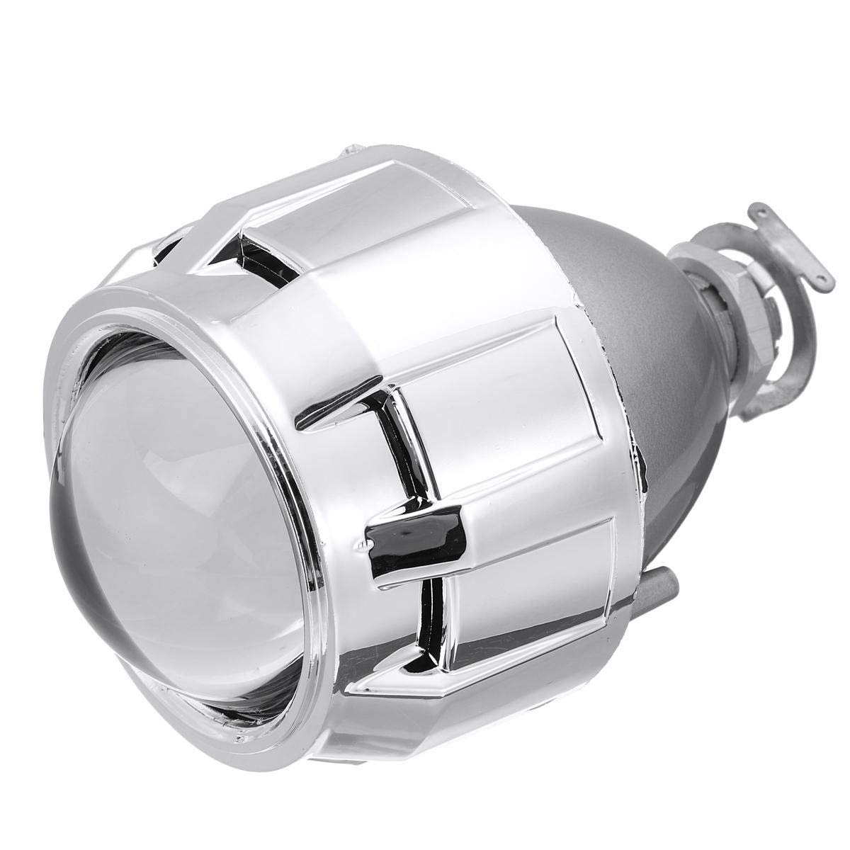 2.5'' H1 H4 Bi Xenon Lampa Hid Projektor Modernizacja Reflektora Obiektyw Angel Eyes Rhd Napęd Po Prawej Stronie - D