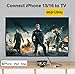Apple USB-C to HDMI Adapter 4K@120Hz for iPhone 15 16 to TV, MFi Certified Type-C to HDMI 2.1 Cord Dongle with 100W Fast Charging Port for MacBook Pro/Air, iPad Pro, iMac, Galaxy S25/S24 and More