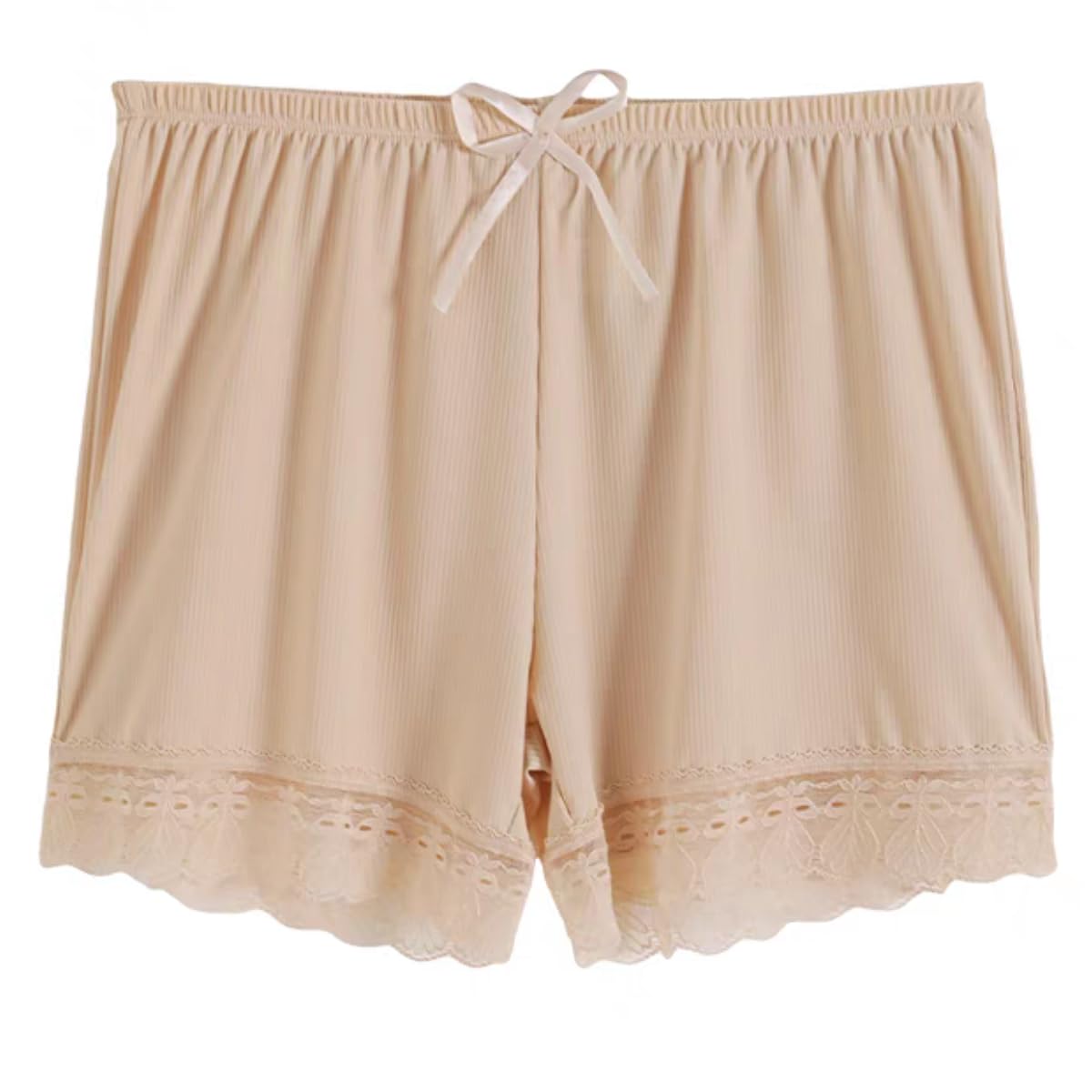 olsic Women Shorts Lace Patchwork Thin Relaxed Fit Stretchy Safety Shorts Pants Elastic Ultra-Thin Skirt Shorts Made of Ice Silk for Girls,Anti-Light Safety Trousers-picture-46