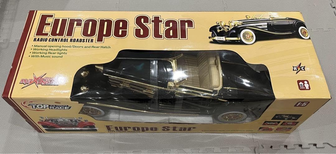【未使用レア品】巨大ラジコン TOP RACE Europe Star ブラック Amazon.co.jp: 巨大ラジコン TOP RACE Europe Star ブラック