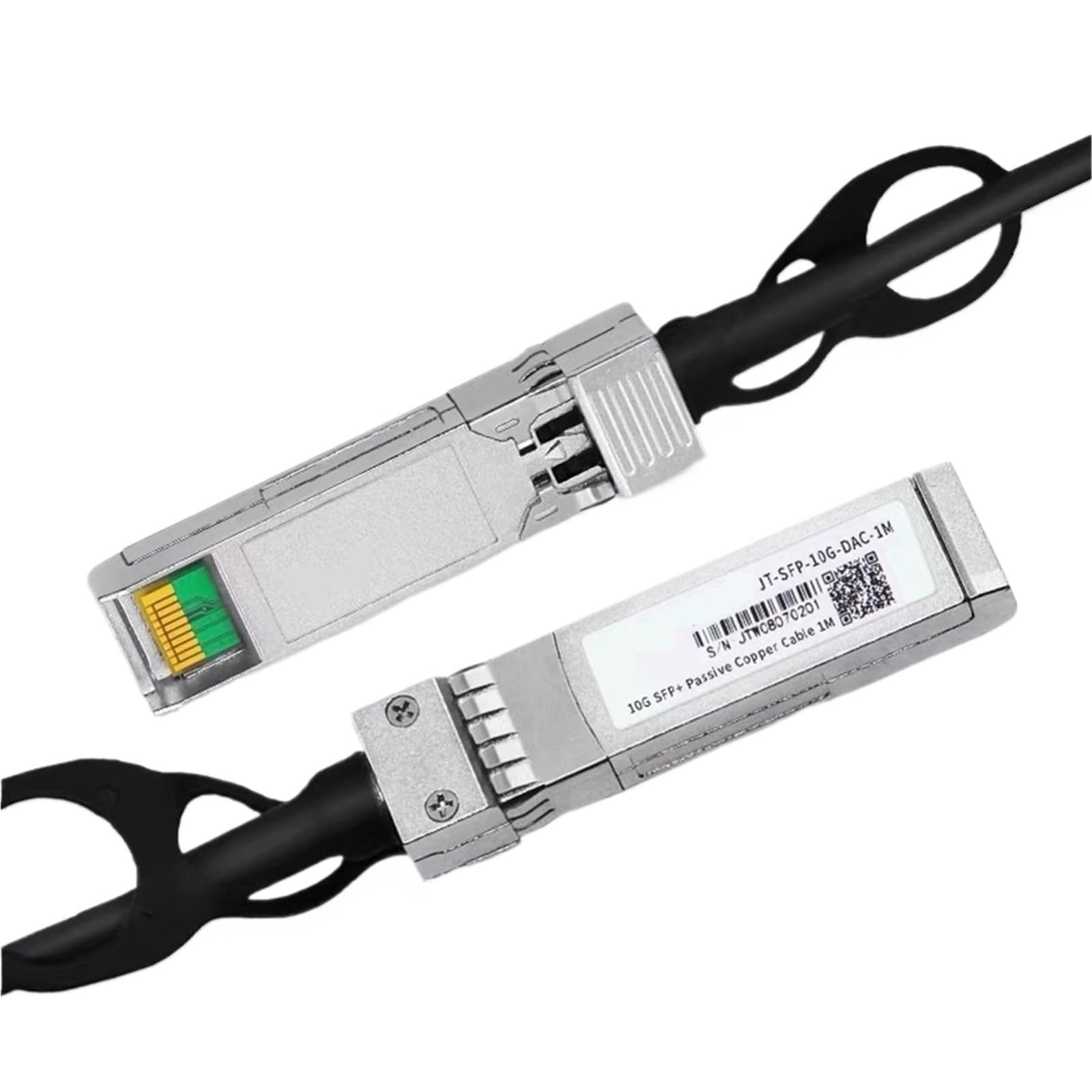 Moduł SFP kabel 10G SFP+ DAC bezpośrednie połączenie pasywne miedziane 0,5-7 m, kompatybilny z różnymi markami (7 m 24AWG)