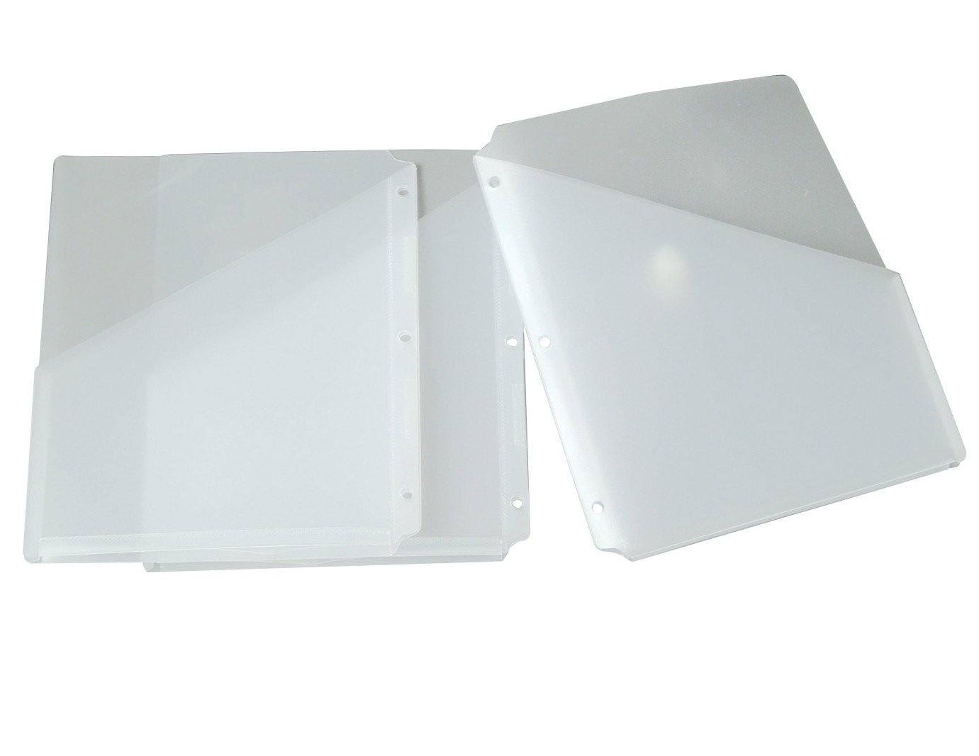 Smead Poly Jacket, 3/4' Expansion, Letter Size, Frost, 3 Per